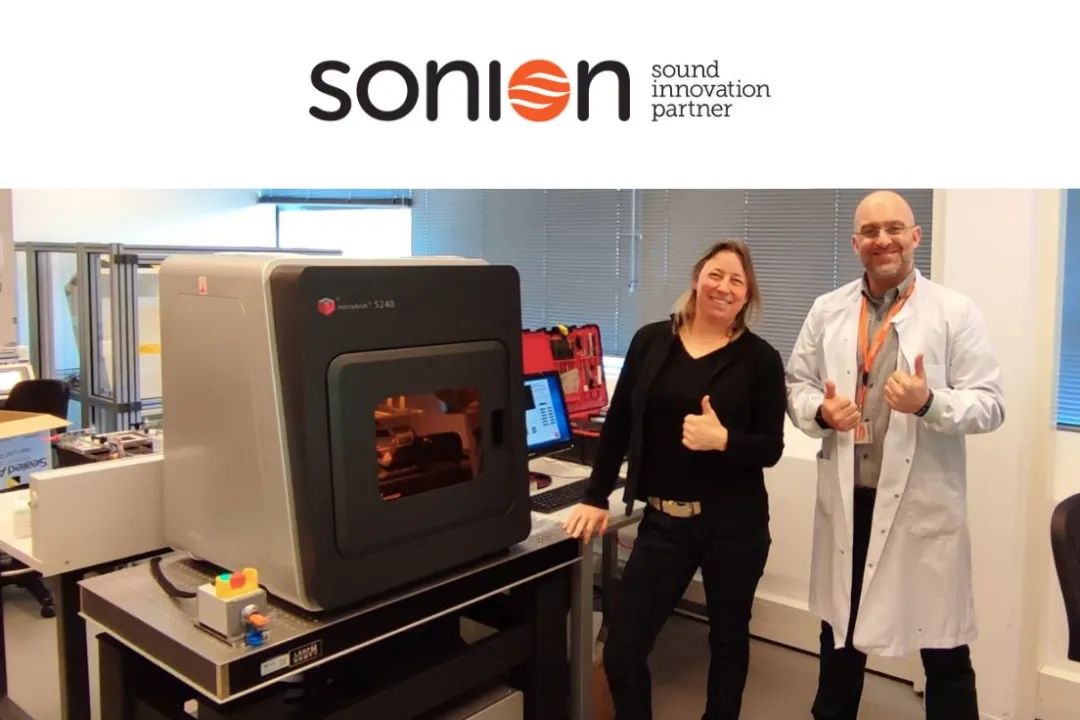 摩方精密助力歐洲聲學巨頭Sonion加快研發效率，實現跨越式進步